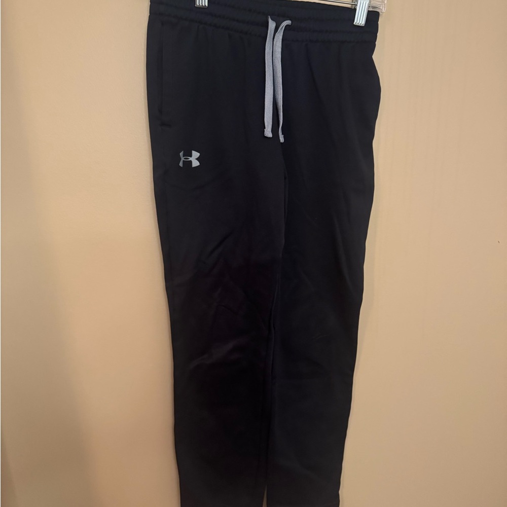 Under Armour Black Pants with Gray Drawstring